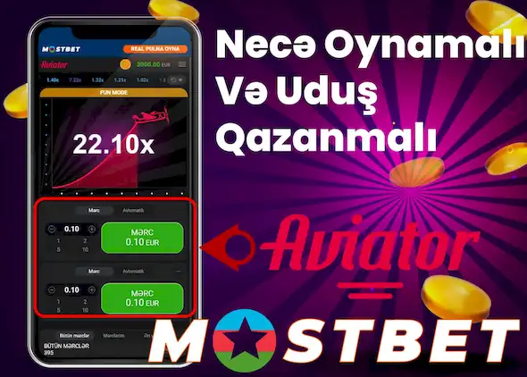 Azərbaycanda Mostbet kazinosunda Aviator oyunu haqqında hər şey